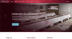Desktop Screenshot of opus2.com